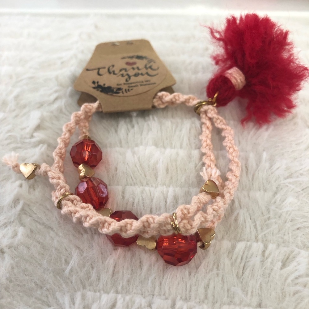 Macrame bracelet ajustable